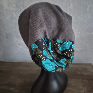 Futrzana  szara Smerfetka uniwersalna