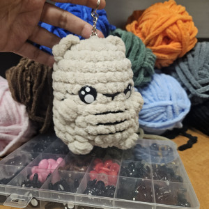 Kotuś ręcznie robiony brelok