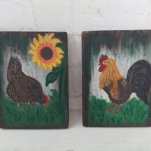 Dyptyk - Kogut i Kura