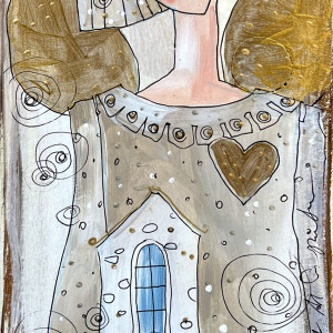 Deseczka z sentencją nr Nr 160 " Tam, gdzie kochamy..."