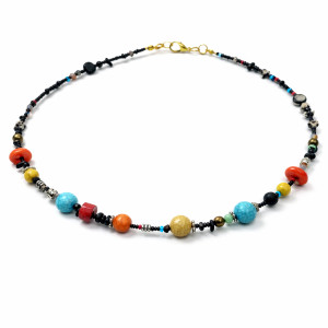Naszyjnik Fantazyjny Kolorowy Boho