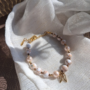 Bransoletka "Skrzydlate złoto"