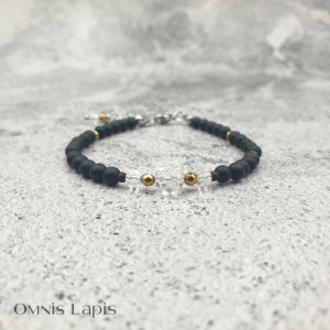 Bransoletka mini - kryształ górski