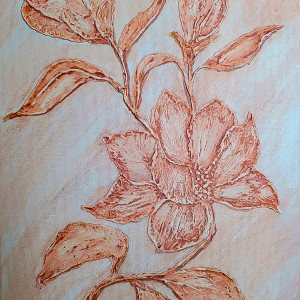 WYJĄTKOWY OBRAZ STRUKTURALNY Z TEKSTURĄ 3D "CIEPŁO I HARMONIA"