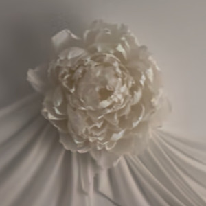 Kwiaty do powieszenia na ścianę 2 sztuki wg inspiracji klienta kolor biały