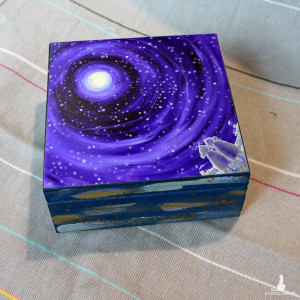 Szkatułka „Szczęście gwiazd" 13x13 cm