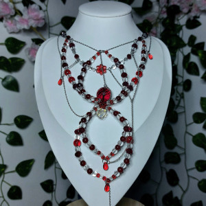 Naszyjnik "Red Spider"