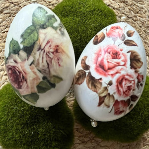 380,jajka-pisanki gęsie ,komplet w pudełku