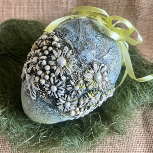 384,jajo ,pisanka w kwiatach