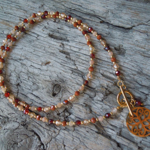 Maroko - naszyjnik i bransoletka 2w1