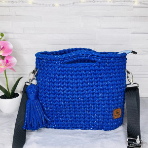 Torebka Koszyk Handmade Pleciona Damska na Ramię | Polska