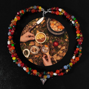 Naszyjnik "Cozy time"