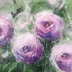 Obraz kwiaty- Czułość