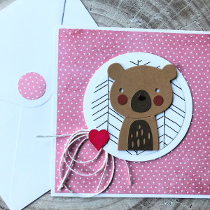 399,MISIOWA KARTKA NA URODZINY,NARODZINY LUB ROCZEK