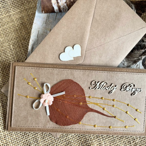 401,Kartka w eco na ślub