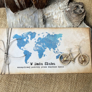 407, Kartka na ślub w szczęśliwą podróż