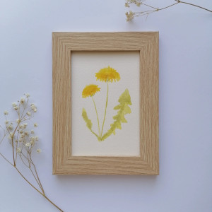 Wiosenne dni. Oryginalna akwarela