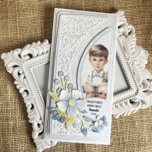 410,Kartka na komunię  dla chłopca