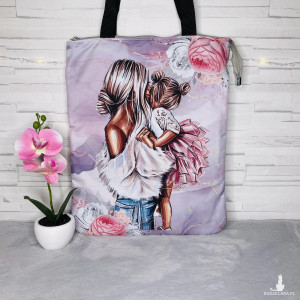 Torba Damska Handmade Shopperka na Ramię Pojemna | Polska