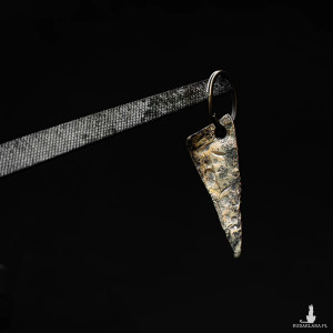 Personalizowany Brelok z Mosiądzu Ręcznie Kuty – Unikat Handmade, Grawer/Inicjały, Prezent | LATEM#002