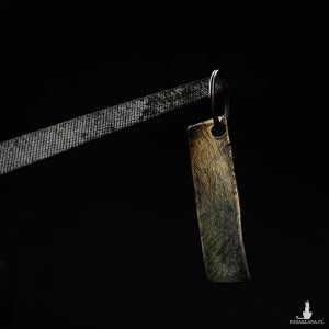 Personalizowany Brelok z Mosiądzu Ręcznie Kuty – Unikat Handmade, Grawer/Inicjały, Prezent | LATEM#005