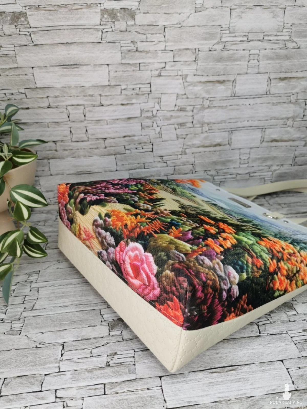 Torebka damska shopperka torebka miejska na ramę - pejzaż 2