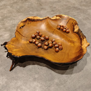 Ozdobna/duża misa. Rękodzieło