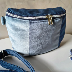 Nerkotorebka/ torebka  niebieski patchwork