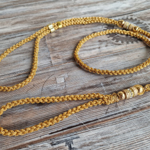 Smycz ringowa,  ringówka, wodzik, show leash