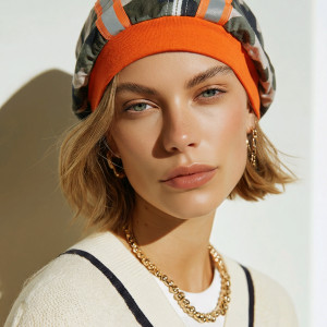 Czapka  damska Wiosenna Smerfetka