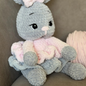 Rozalka króliczka ręcznie robiona.