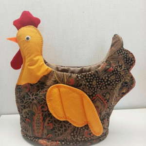 Kura  na jaka, na owoce,  ozdobna kura
