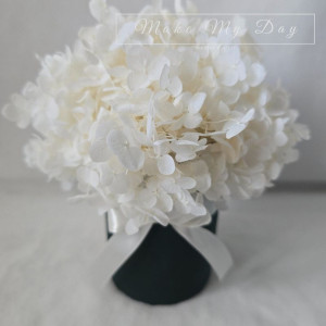 Bukiecik stabilizowanej hortensji / Naturalne kwiaty z trwałością minimum dwóch lat!