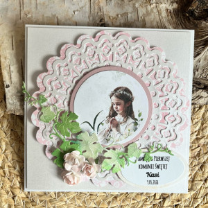 423,Komunia-kartka komunijna dla dziewczynki