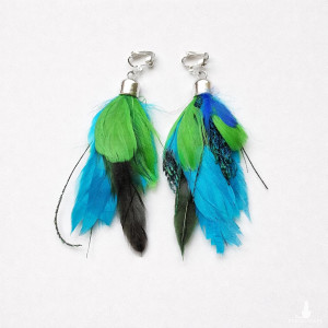 Klipsy pióra leciutkie