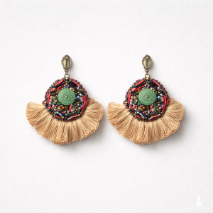 Klipsy boho leciutkie