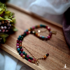 Naszyjnik turmalinowy