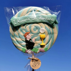 Lizak Komunia Święta (dla chłopca)