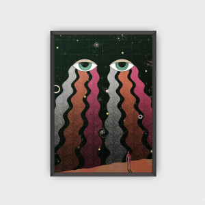 Plakat "Te oczy całym światem"