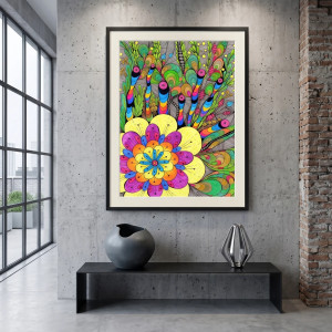 27. ZAROŚLA - rysunek, plakat.