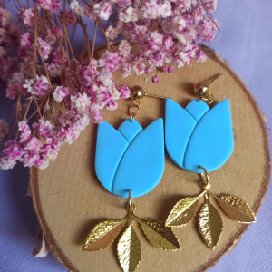 Kolczyki z gliny polimerowej