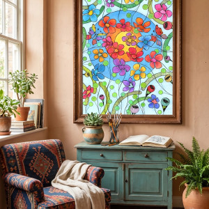 70. KOŁO ŻYCIA - rysunek, plakat.