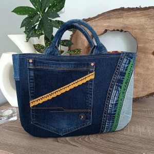 Torba jeansowa damska