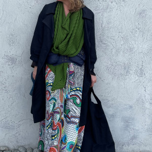 czapka miękka dzianina swetrowa włoska