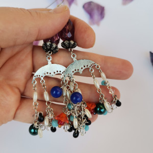 Kolczyki orient boho