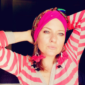 Turban folkowy uniwersalny