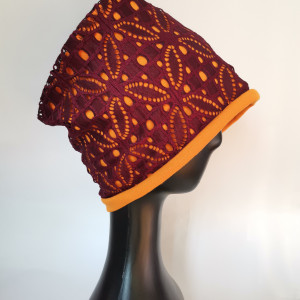 Opaska koronkowa szeroka wiosenna