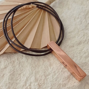 Naszyjnik z zawieszką miedzianą