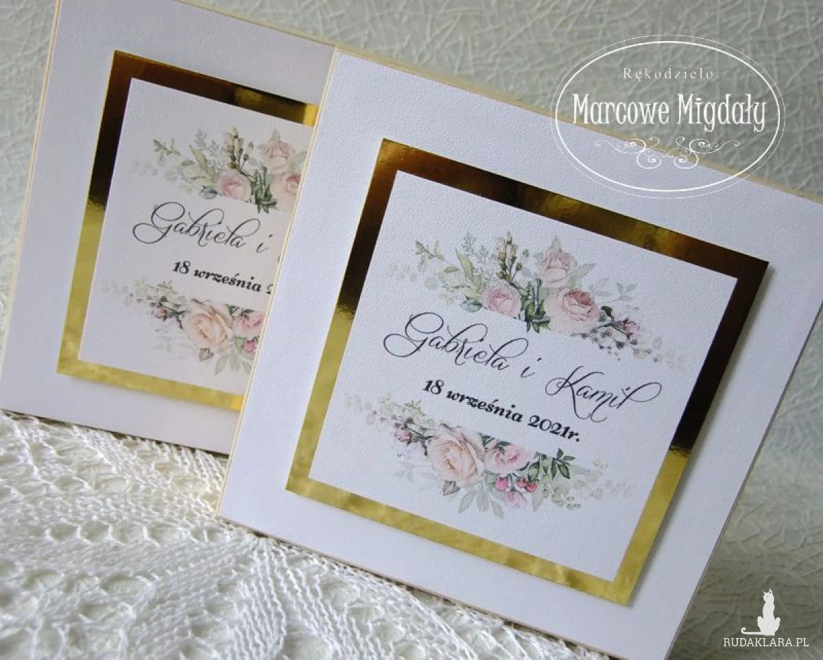 Prośba o świadkowanie w drewnianym pudełku - wzór Boho Złota Ramka