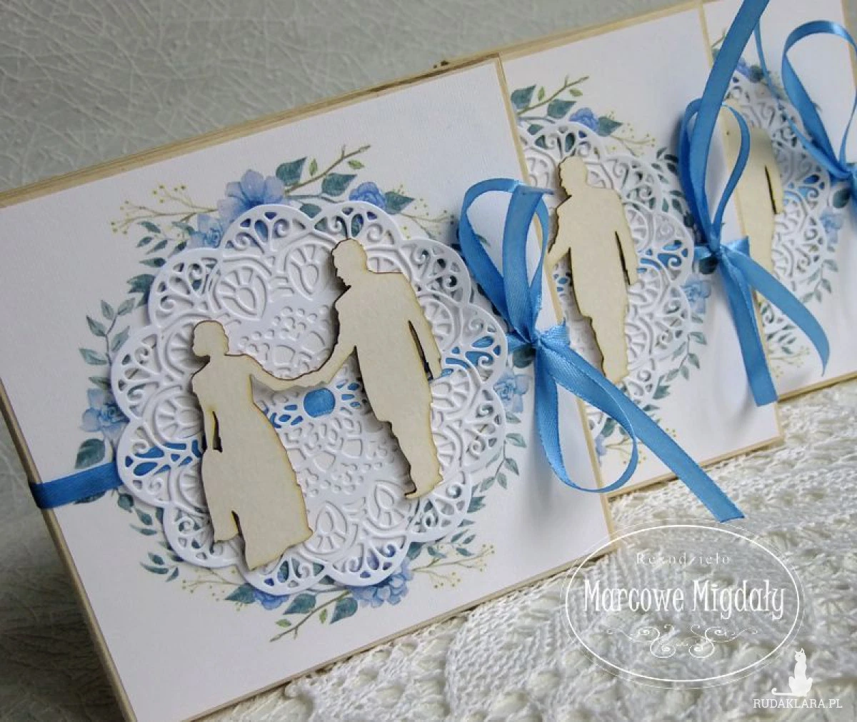 Prośba do rodziców o błogosławieństwo , drewniane zaproszenie ślubne